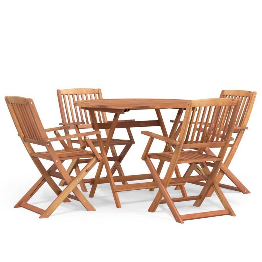 set da pranzo per giardino Legno di acacia