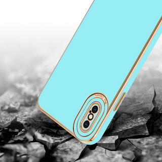 Cadorabo  Housse compatible avec Apple iPhone X / XS - Coque de protection en silicone TPU flexible et avec protection pour appareil photo 