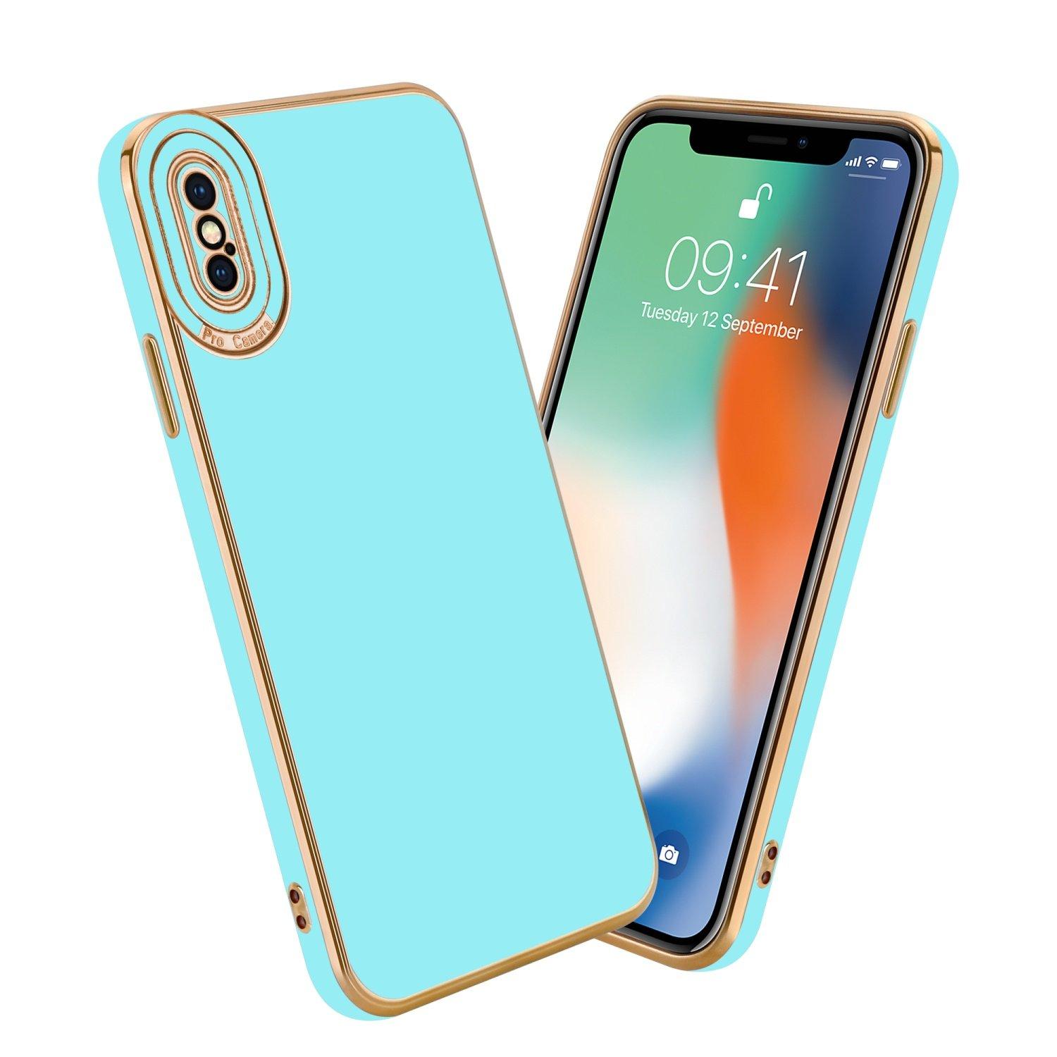 Cadorabo  Housse compatible avec Apple iPhone X / XS - Coque de protection en silicone TPU flexible et avec protection pour appareil photo 