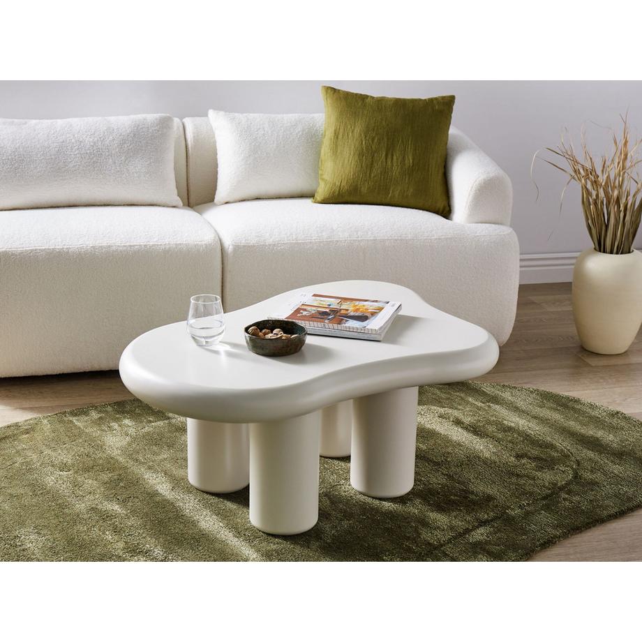 Beliani Couchtisch aus MDF-Platte Skandinavisch ONDLE  