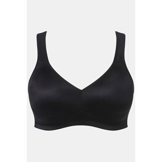 Ulla Popken  Reggiseno di microfibra traspirante con coppe preformate 