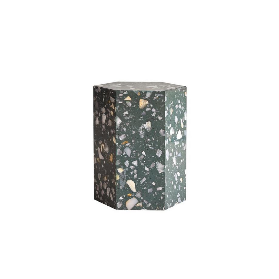Sofaende aus Premium-Terrazzo Zoé
