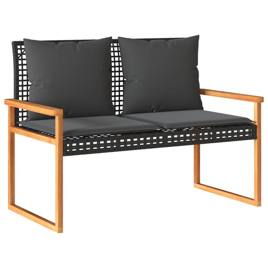 VidaXL Gartenbank poly-rattan  