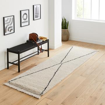 Tapis de couloir style berbère