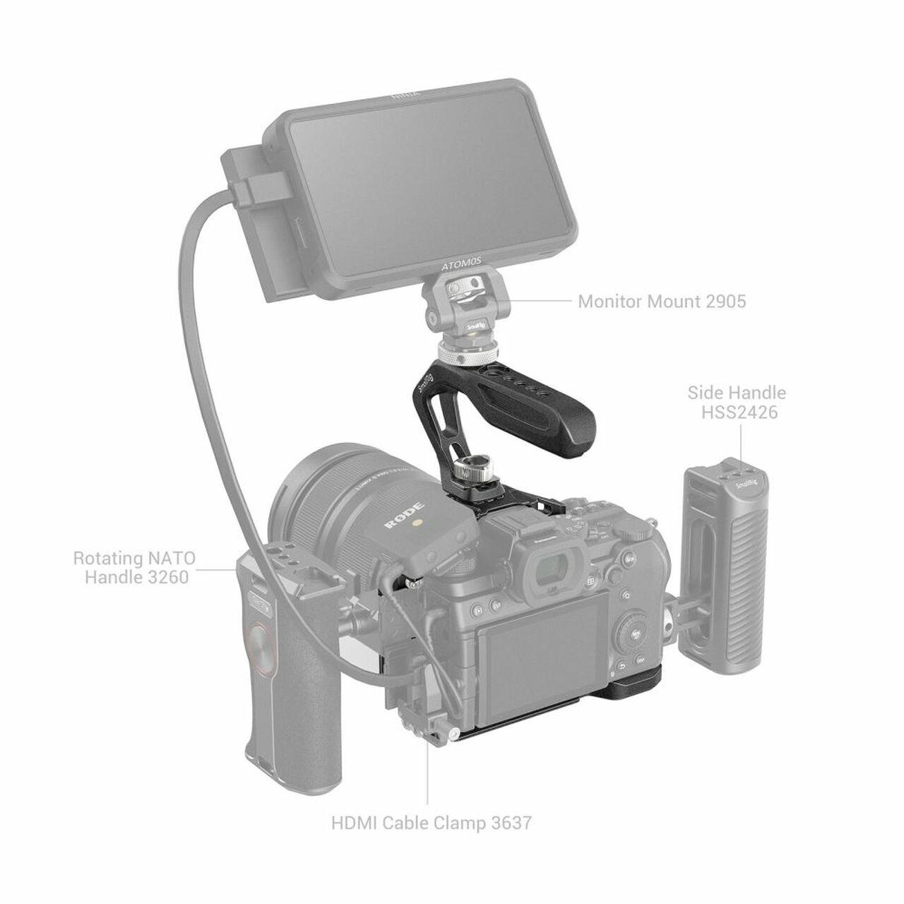 Smallrig  SmallRig 3790 étui pour caméra 1/4" Acier inoxydable, Aluminium 