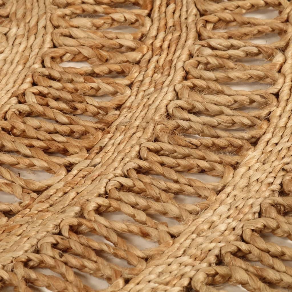 VidaXL Carpette jute  