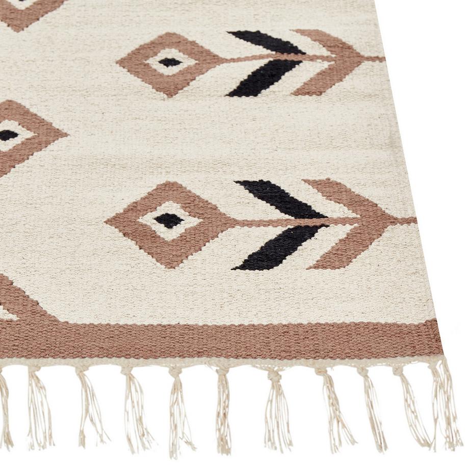 Beliani Tapis en Coton  NIAVAN  