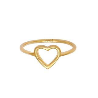 Elli  Bague Coeur Découpe Filigrane 