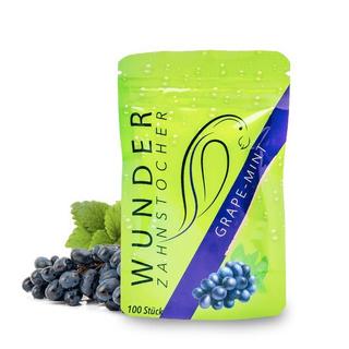 Wunder Zahnstocher  Cure-dents saveur raisin recharge menthe 