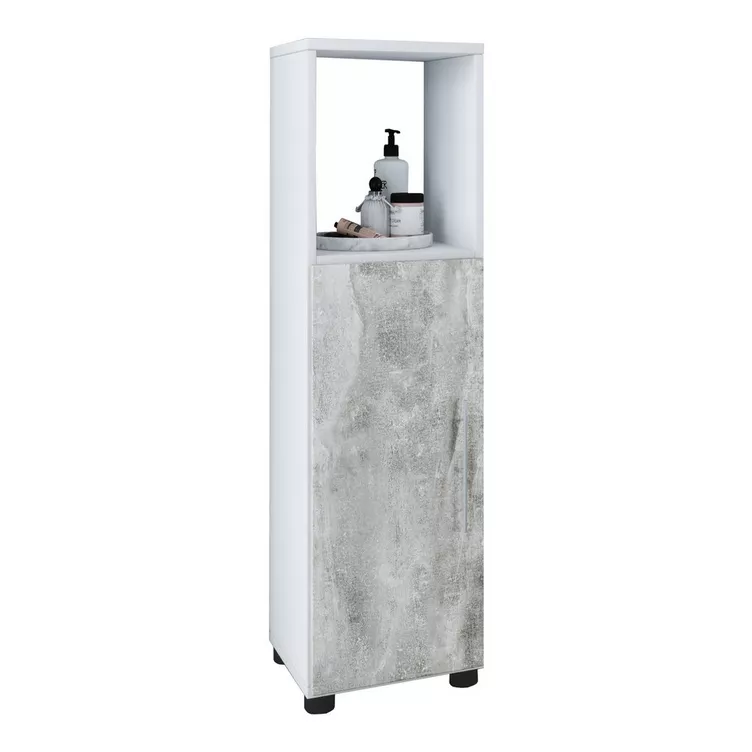 VCM Holz Badmöbel Midischrank Badregal Badschrank Badezimmer Möbel Regal Flandu online kaufen MANOR