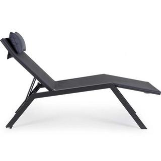 mutoni Chaise longue de jardin Krion anthracite  