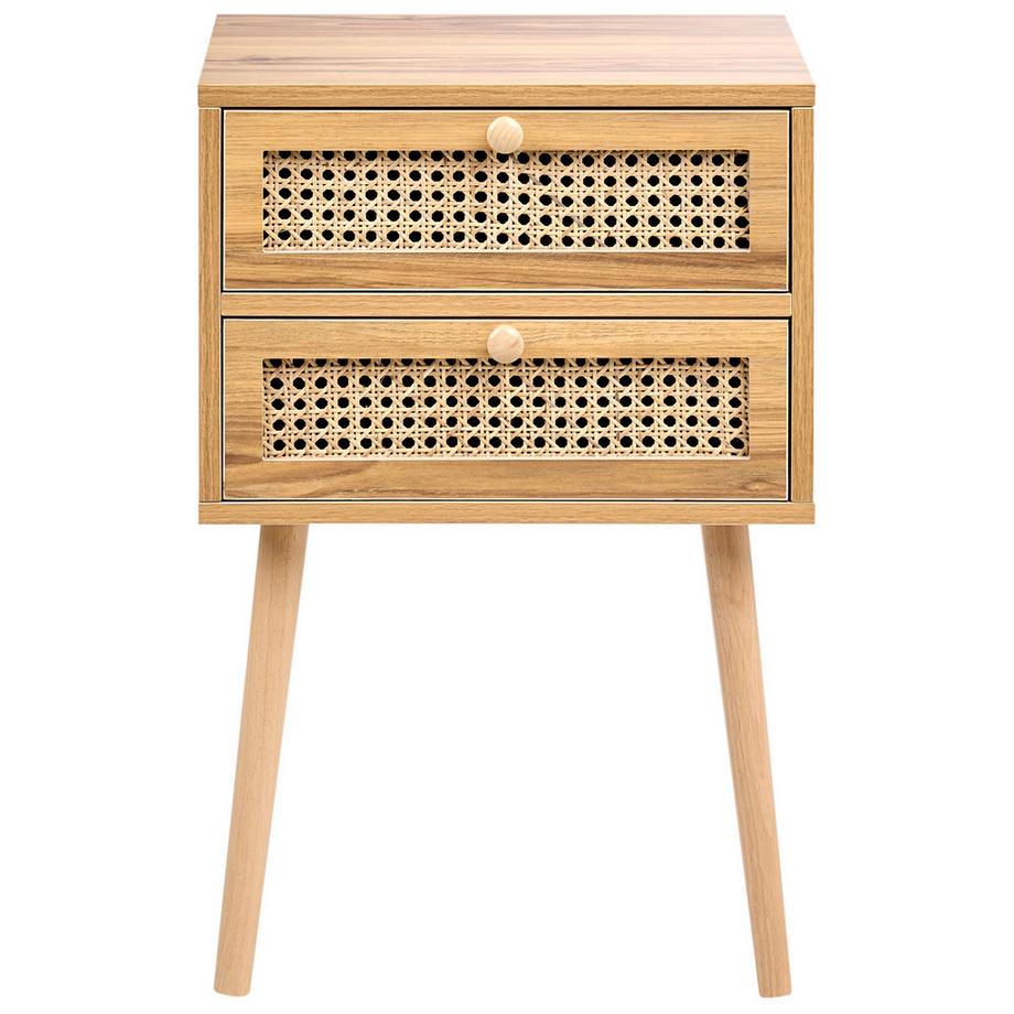 Beliani Comodino en Fibra a media densità (MDF)  BUTTE  