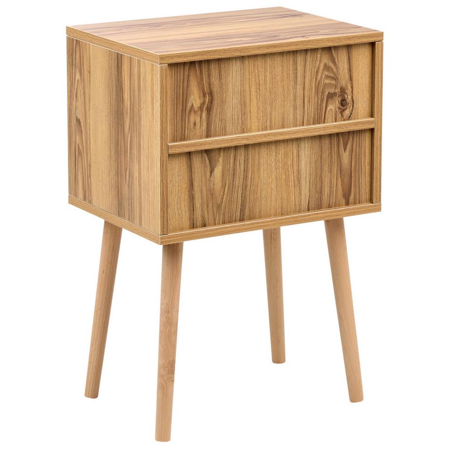 Beliani Comodino en Fibra a media densità (MDF)  BUTTE  