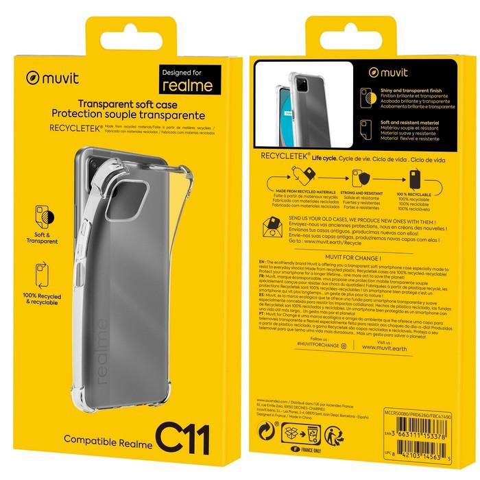 Realme  Realme Cover für Realme C11 Smartphone Transparent 