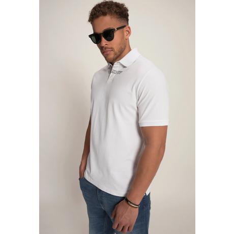 Sthuge  Maglia polo in piqué con stampa e mezze maniche, fino alla tg. 8XL 