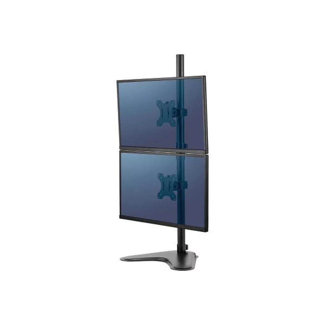 Fellowes Seasa Bras porte-écrans double vertical sur pied