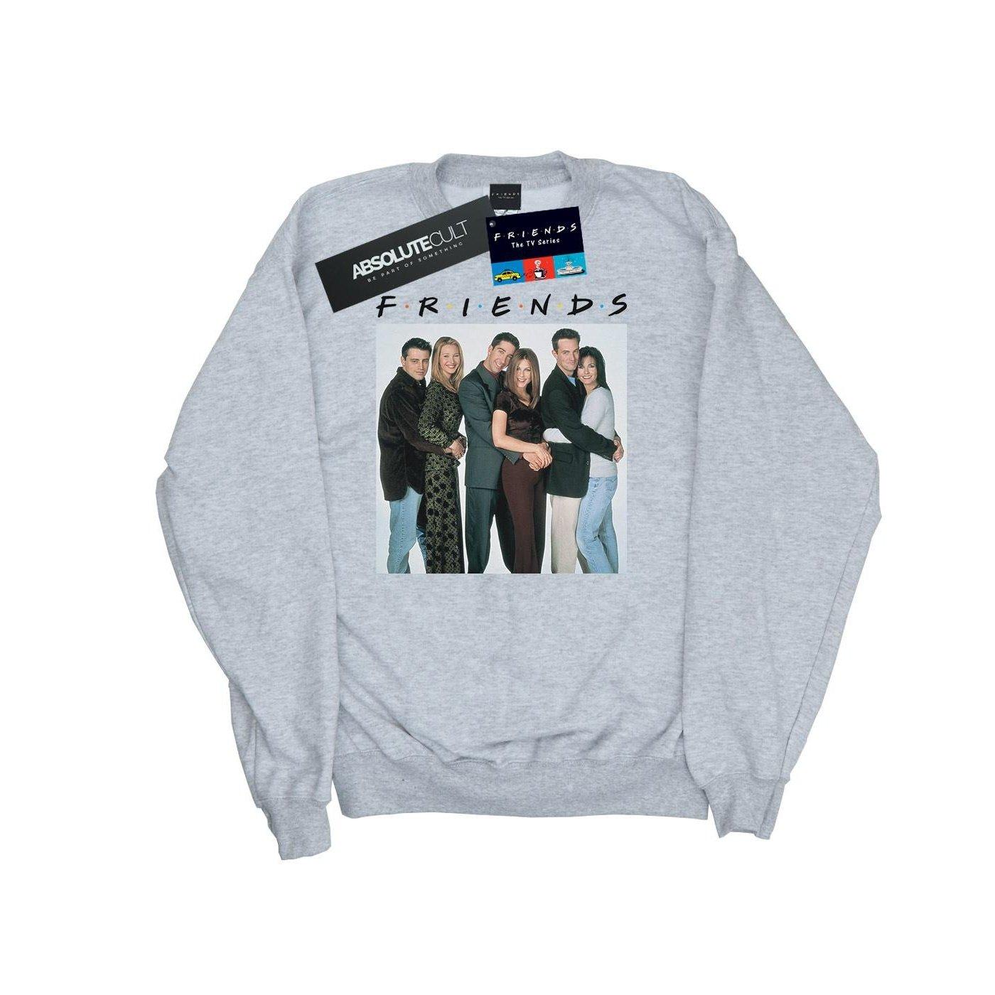 Image of Group Photo Hugs Sweatshirt Jungen Grau 140/146