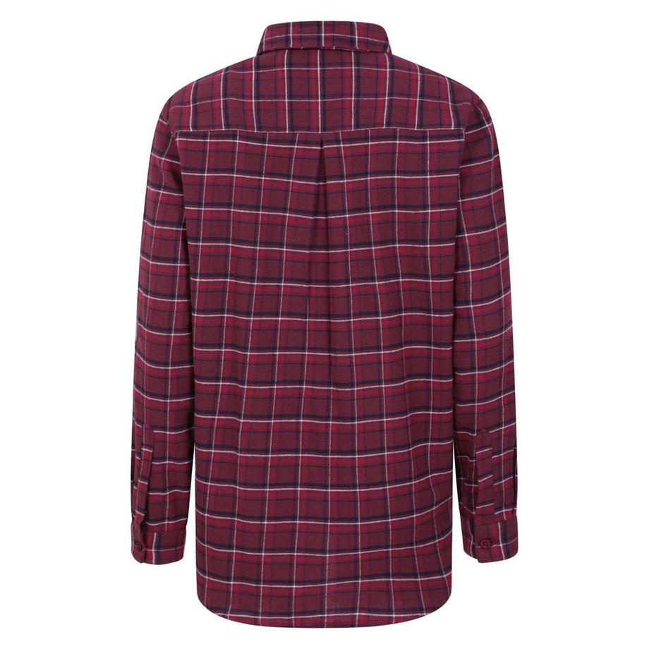 Mountain Warehouse Balsam Camicia a Quadri Maniche Lunghe  