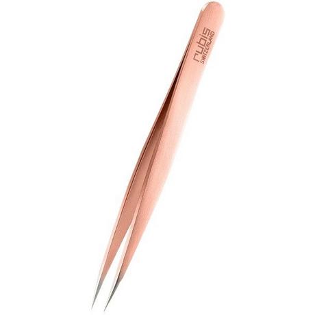 Rubis  Pinzette spitz, roségold 