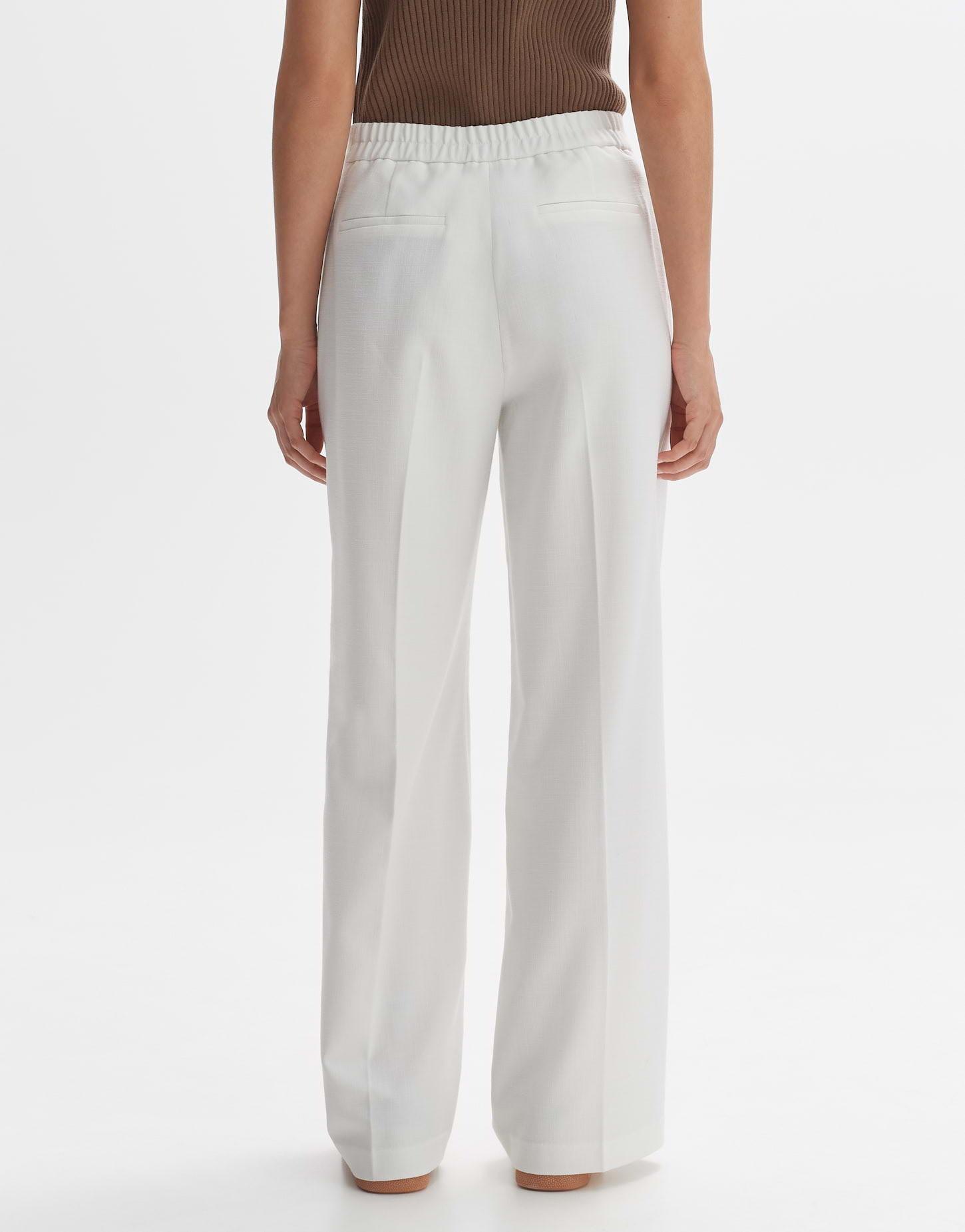 OPUS  Pantalon à pinces Marzena asymmetric Wide 