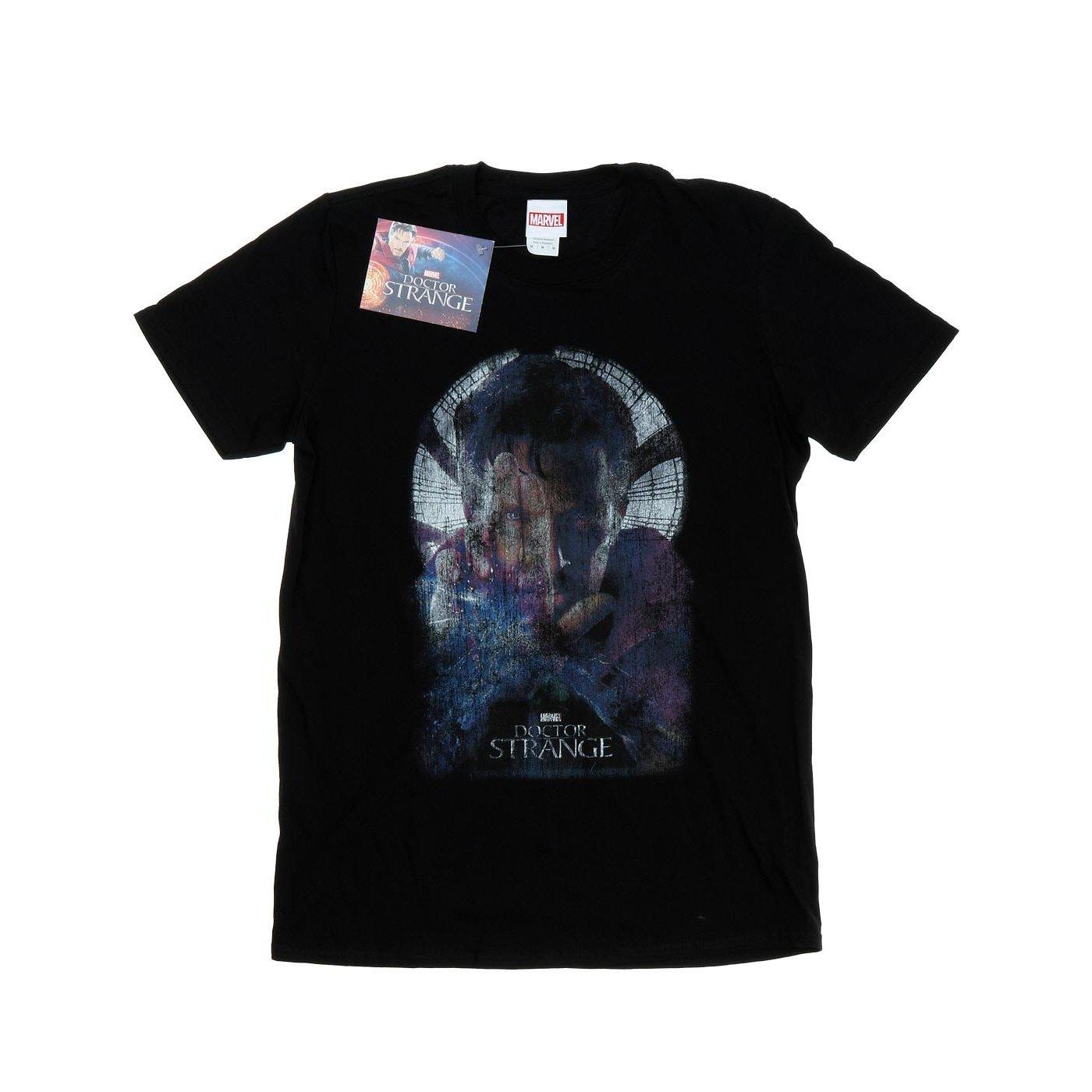 Image of Doctor Strange Poster Tshirt Herren Schwarz S