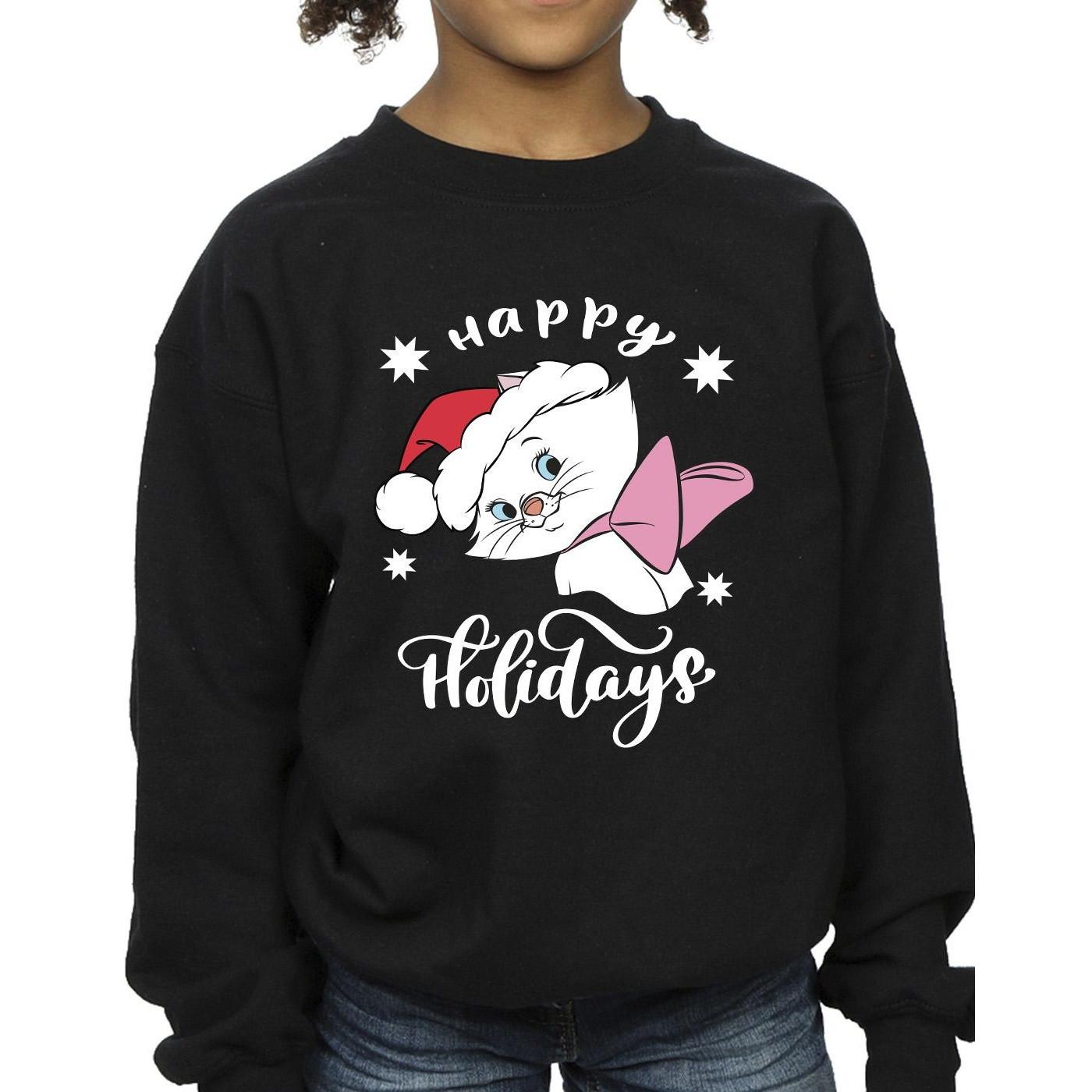 Disney  The Aristocats Happy Holidays Sweatshirt 