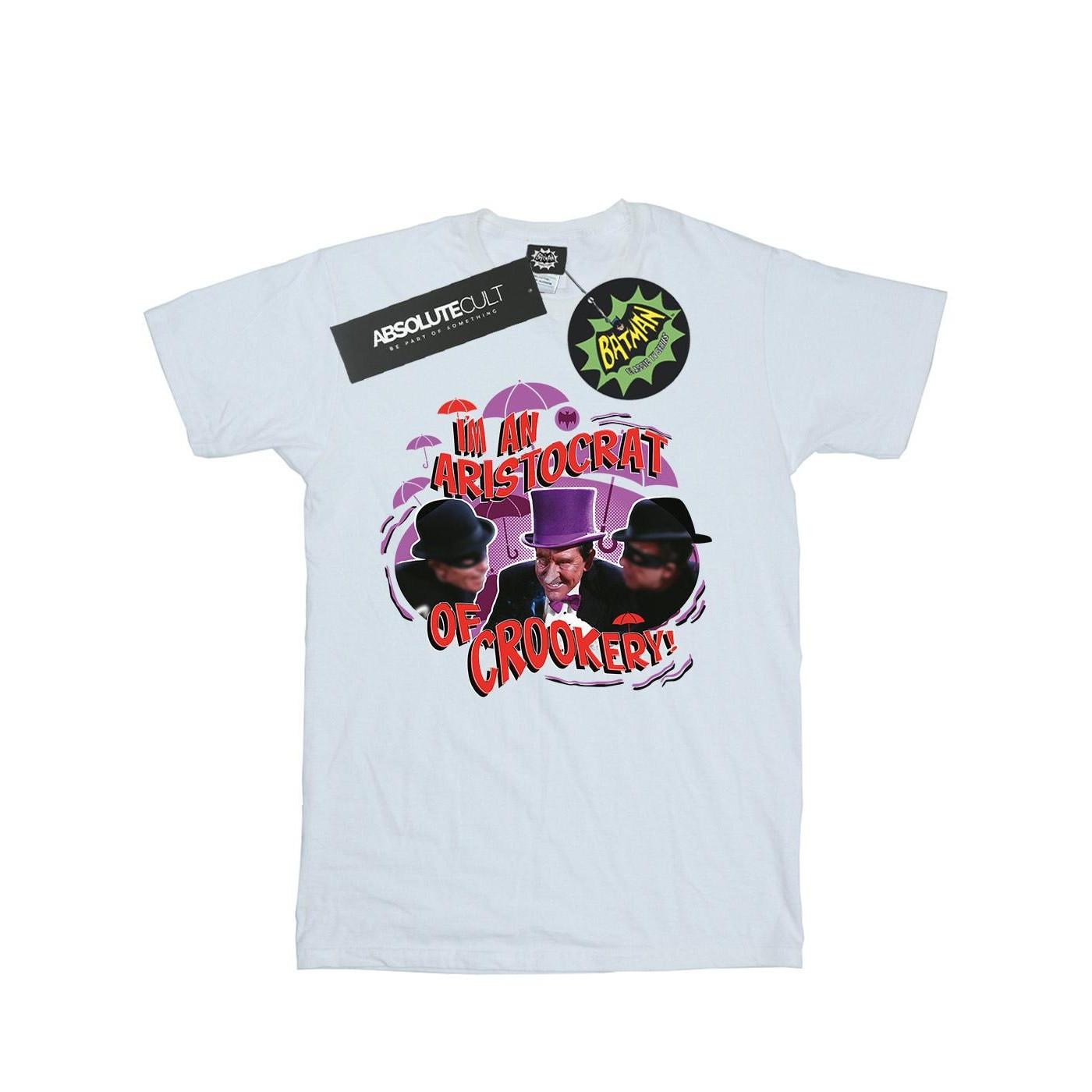 Image of Batman Tv Series The Penguin Aristocrat Tshirt Mädchen Weiss 116