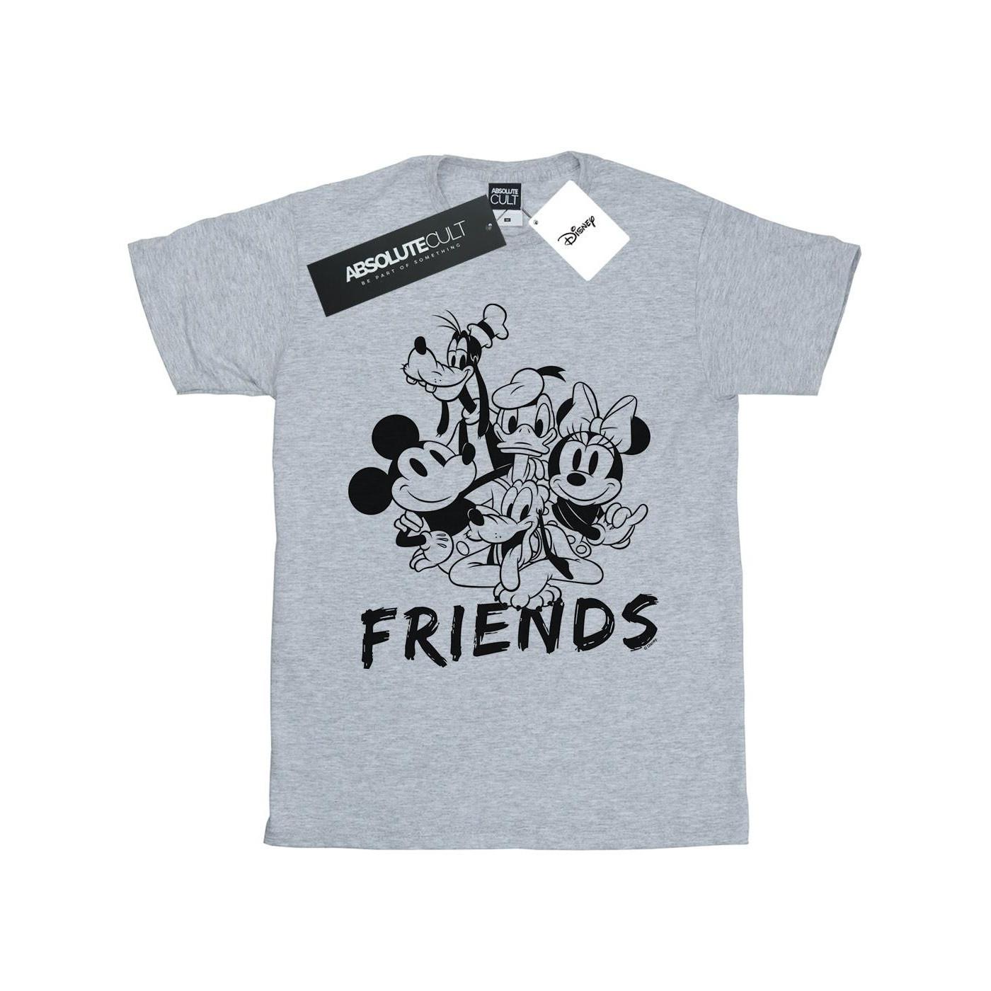 Image of Mickey Mouse And Friends Tshirt Damen Grau S