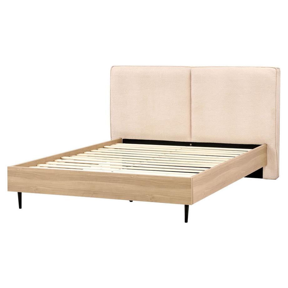 Beliani Letto en Bouclé Classico IZERNORE  