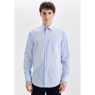 Chemise Business Regular Fit Manche longue Uni