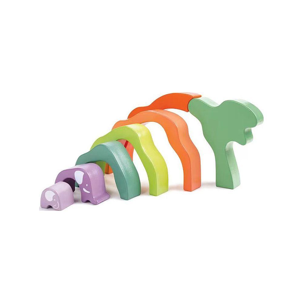 Image of Stapelblöcke Elefanten-Safari Multicolor