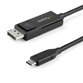 STARTECH.COM  StarTech.com Cavo adattatore da USB C a DisplayPort 1.2 da 1m - Cavo video bidirezionale da DP a USB-C o USB-C a DP 4K 60Hz - HBR2/HDR - Cavo per monitor USB tipo C/TB3 