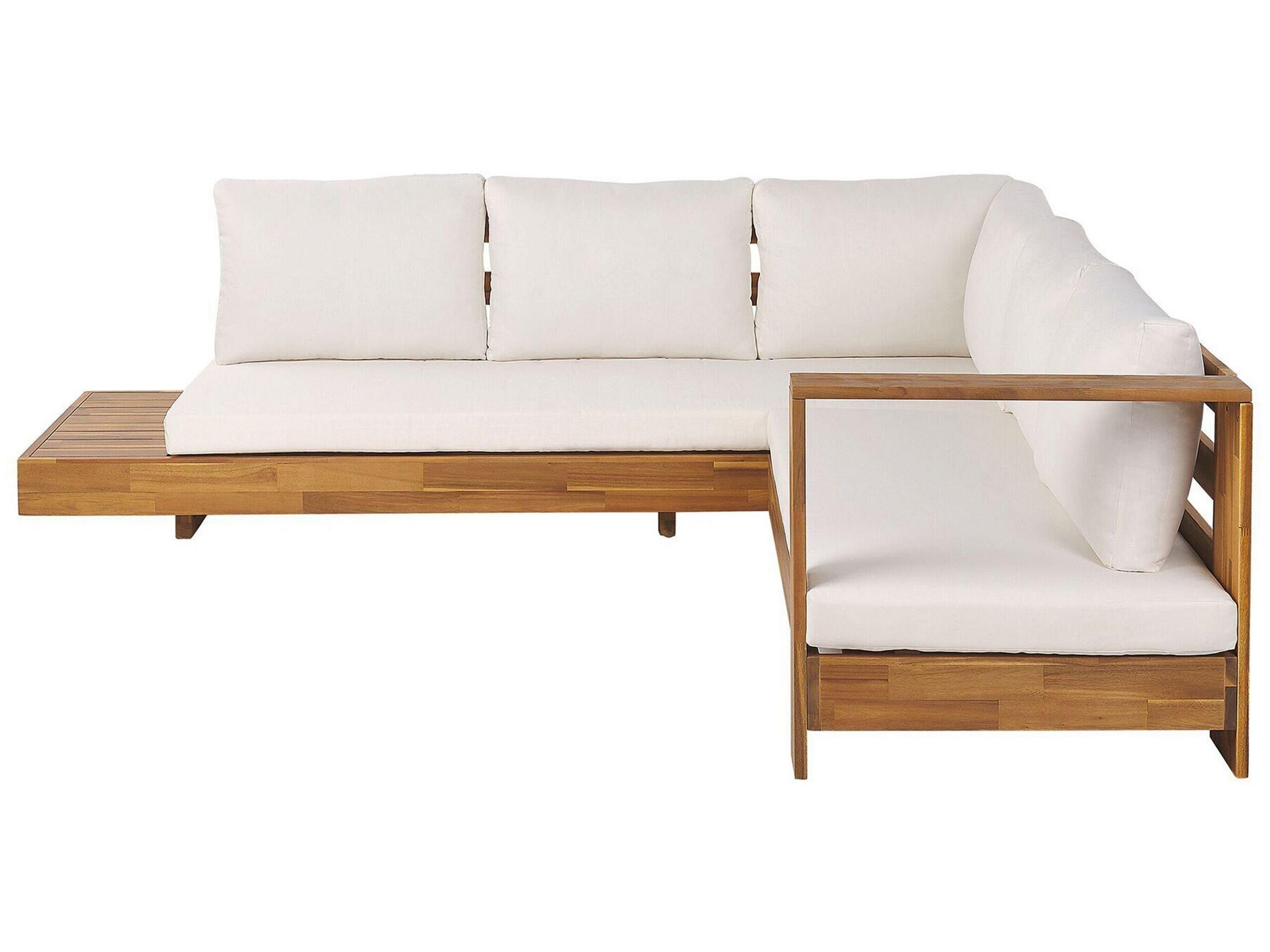 Image of Ecksofa aus Akazienholz Modern MARETTIMO Ecksofa aus Akazienholz Modern MARETTIMO