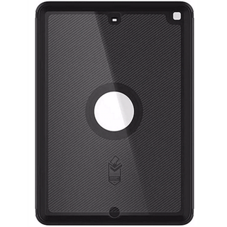 Otterbox  Cover Defender per iPad 7th/8th/9th gen, Supporto e Protezione schermo integrati, antishock e cadute, ultra robusta, testata 2x vs norme MIL-STD 810G,Nero 