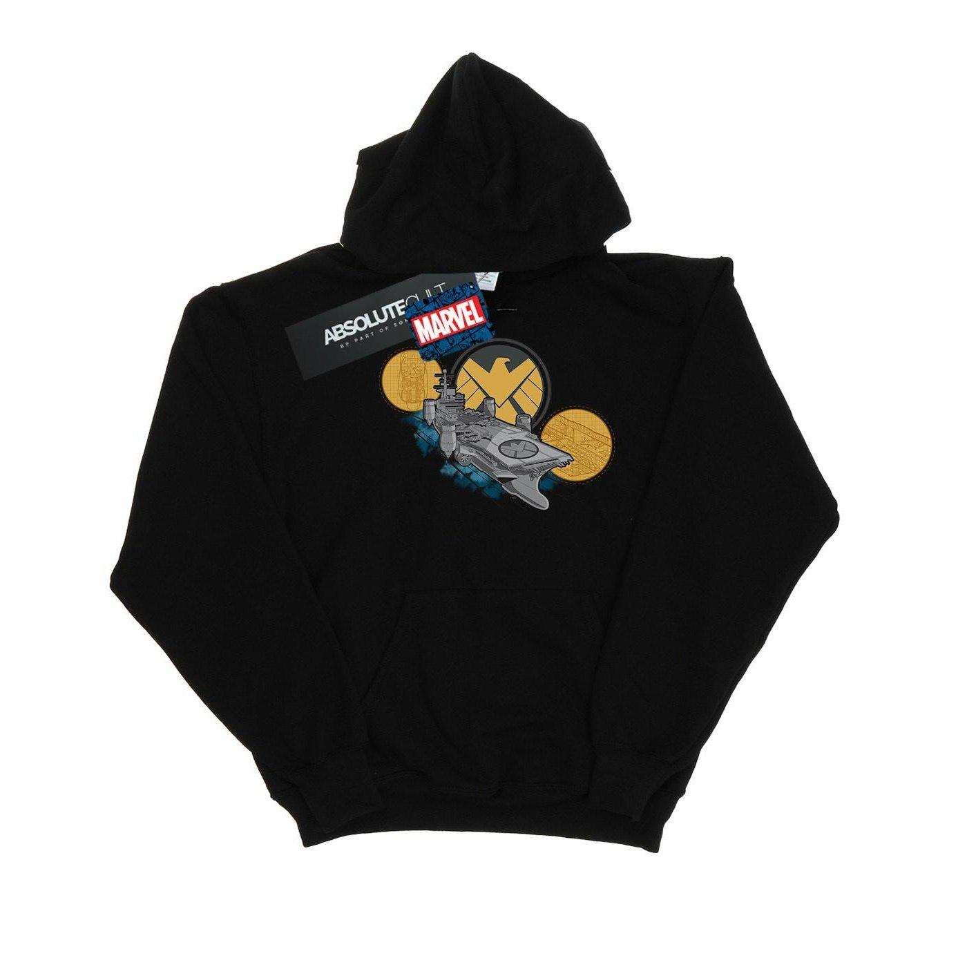 MARVEL  Sweat à capuche S.H.I.E.L.D. HELLICARRIER 