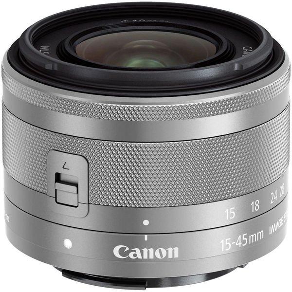 Canon  Canon EF-M 15-45 mm F3.5-6.3 ist STM Silber 