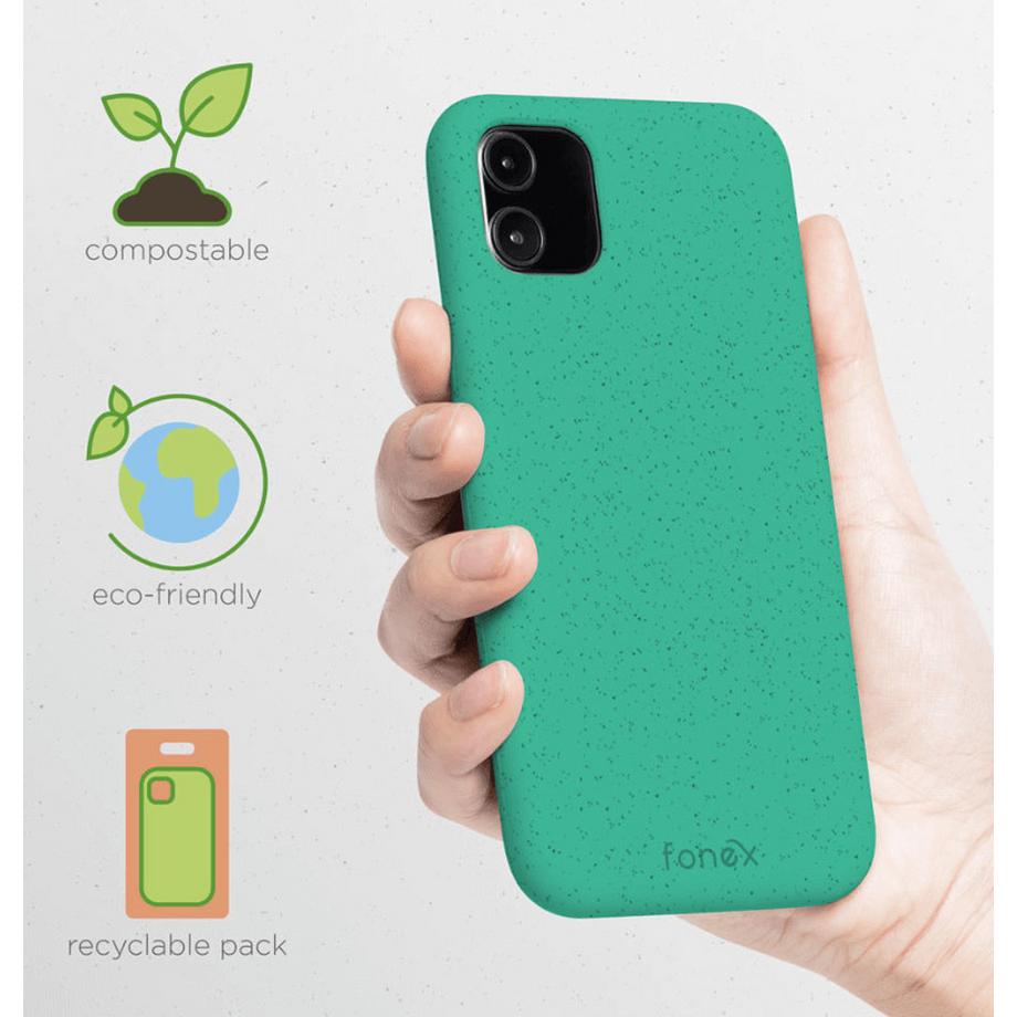 Fonex  iPhone 12 Pro Max - Fonex Eco-friendly Bio Case Grün 