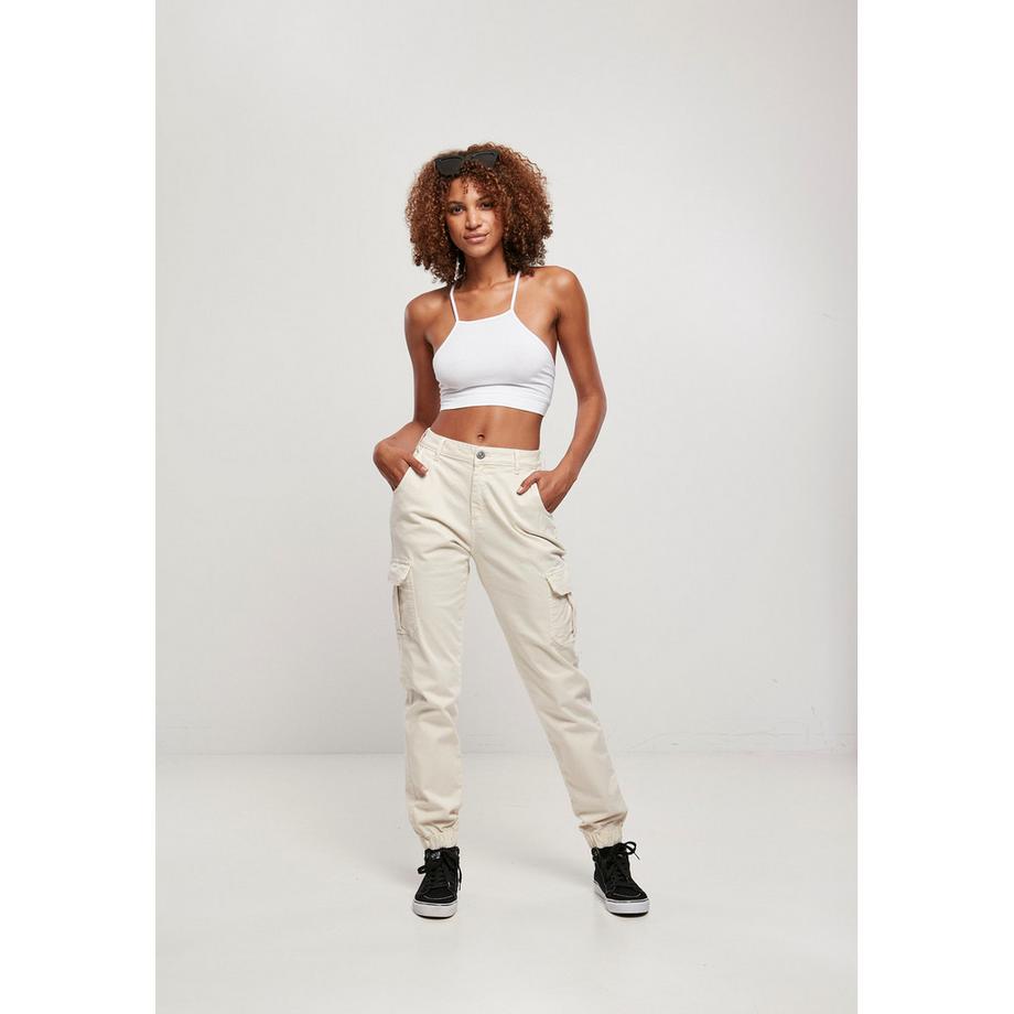 URBAN CLASSICS Pantalon Cargo Taille Haute  
