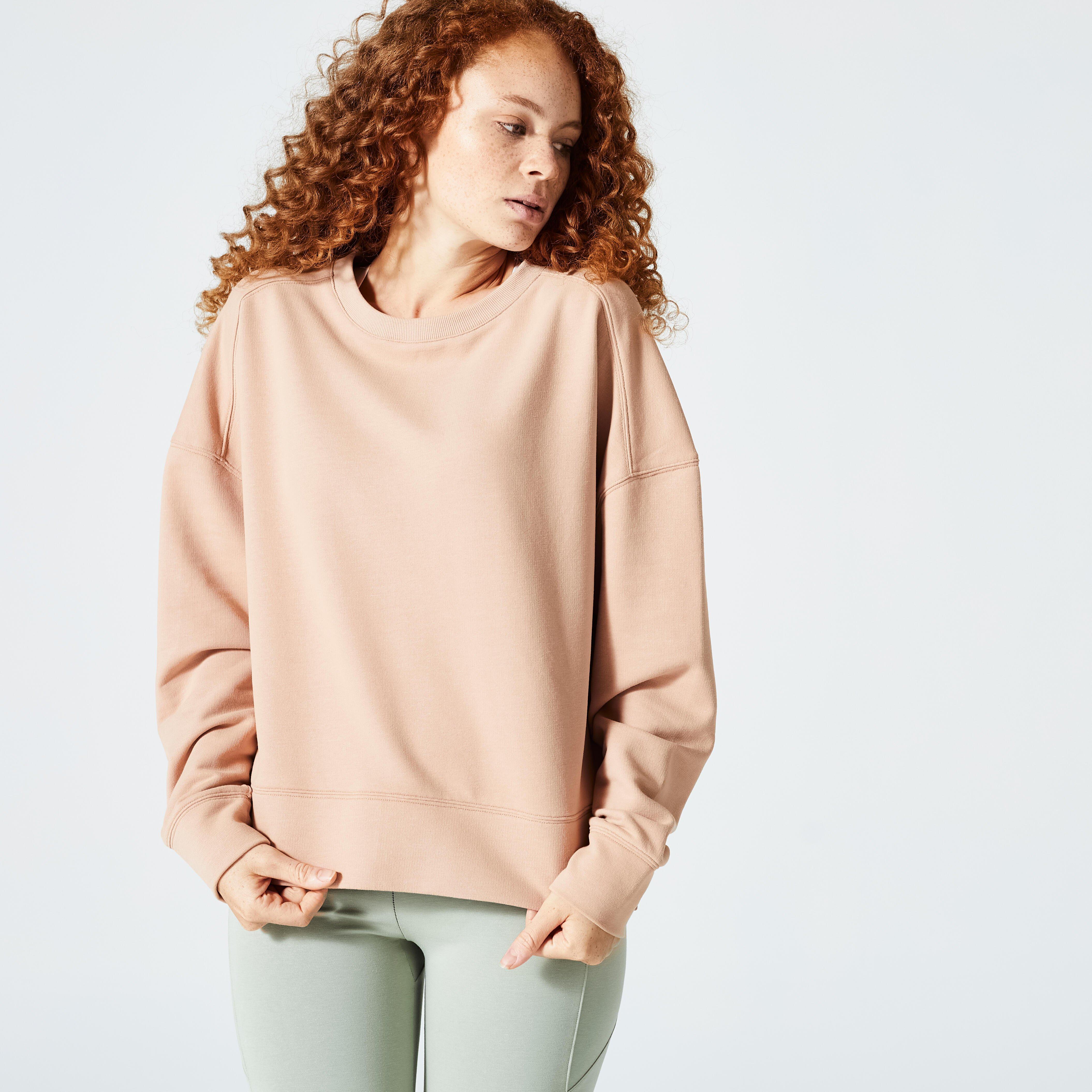 Image of Sweatshirt - 120 Damen Beige Medium S