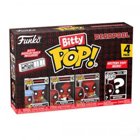 Funko  Funko Bitty POP! 4 Pack Marvel Deadpool: Bathtime 