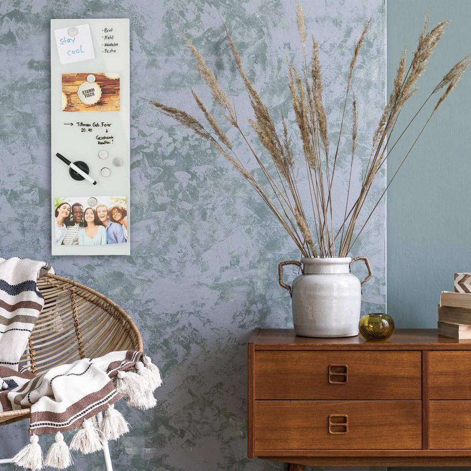 B2X  Tableau magnétique en verre 