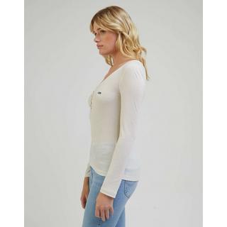 Lee  T-shirt donna a maniche lunghe Lee Henley 