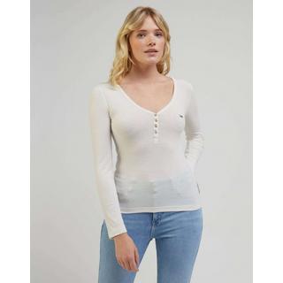 Lee  T-shirt donna a maniche lunghe Lee Henley 