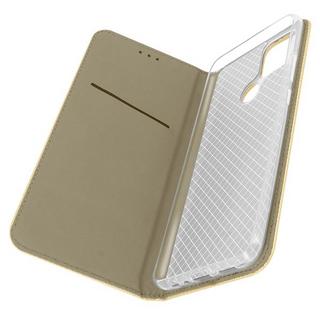 Avizar  Oppo A15 Book Cover Gold 