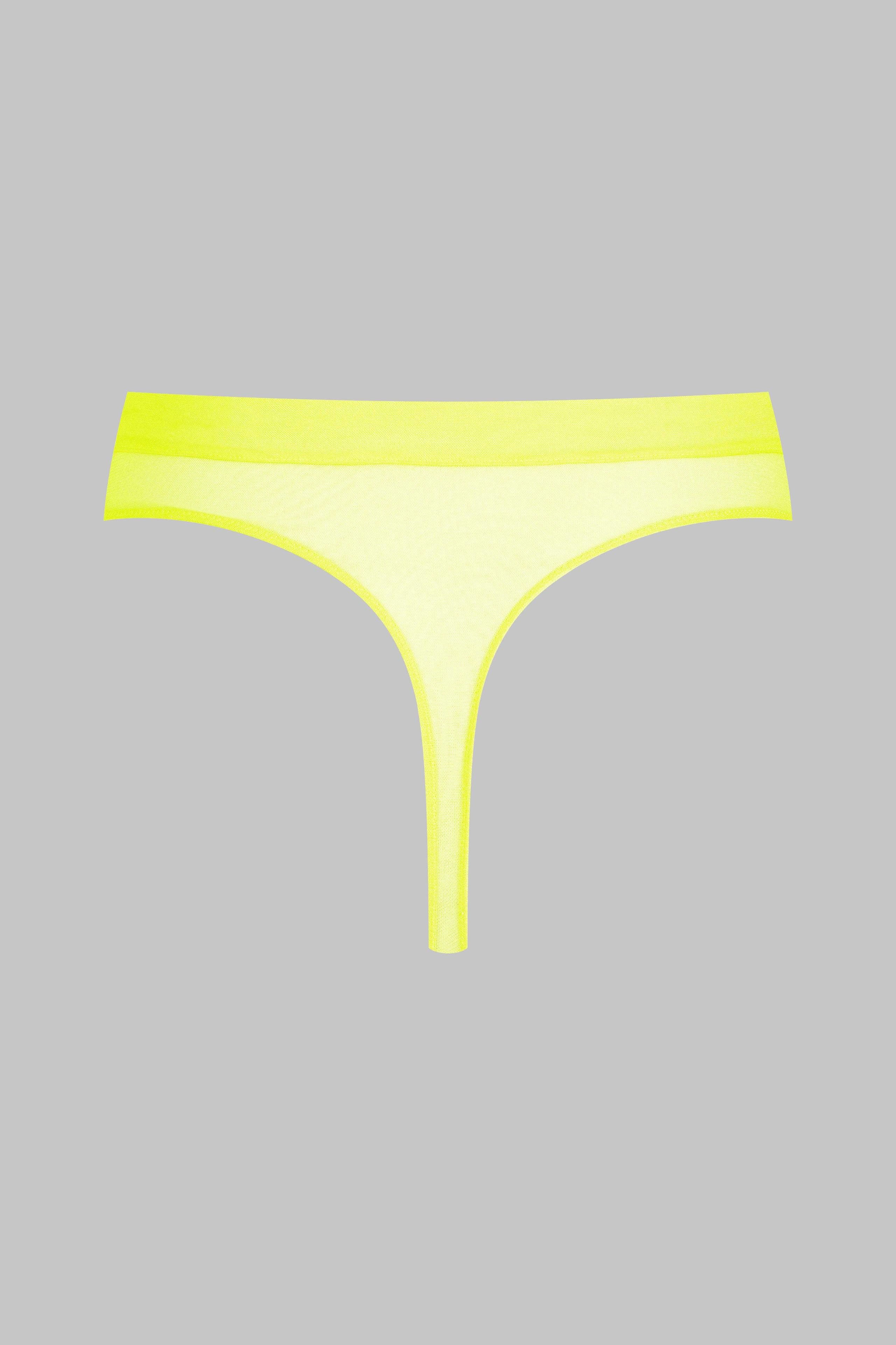 MAISON CLOSE  String mit hoher Taille - Corps à Corps Neon 