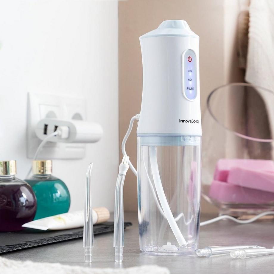 InnovaGoods  Elektrisches Mundwasser – batteriebetrieben – 2.000 mAh 