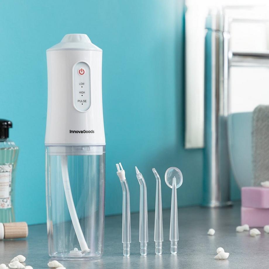 InnovaGoods  Elektrisches Mundwasser – batteriebetrieben – 2.000 mAh 