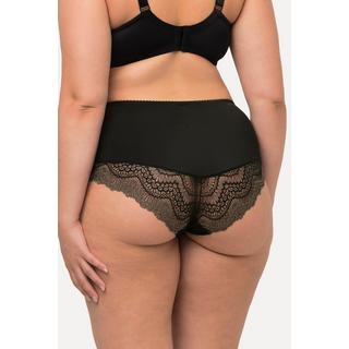 Ulla Popken Culotte Midi Dentelle Dorée Opaque  