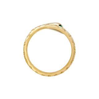 Elli  Ring Schlangen Design Kristall 