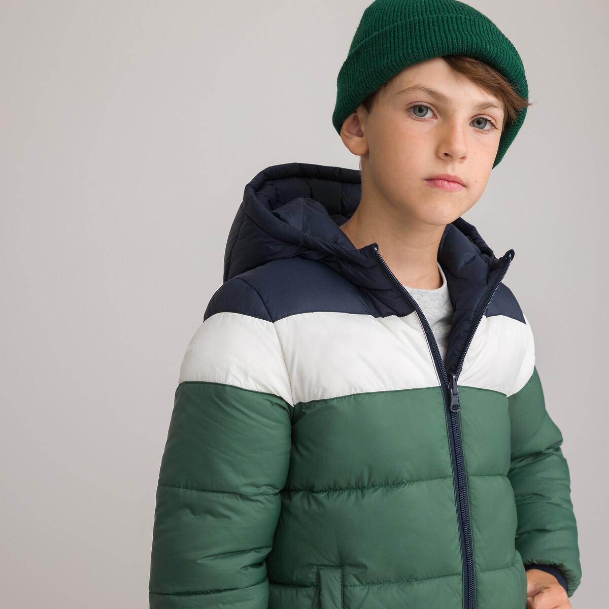 Image of Wendbare Winter-steppjacke Mit Kapuze Jungen Blau 5-6A